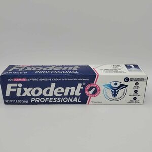 Fixodent Professional Ultimate Denture Adhesive Cream, 1.8 oz